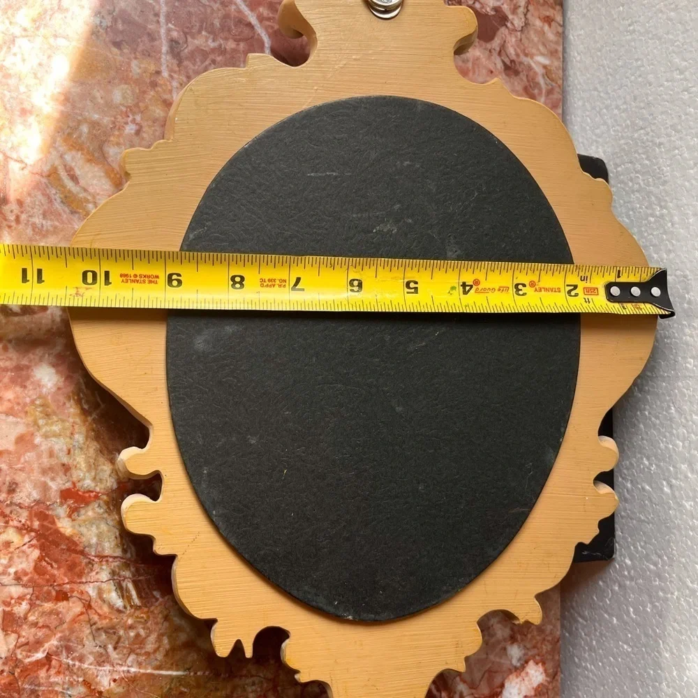 Vintage French Rococo style Oval Mirror wall mirror